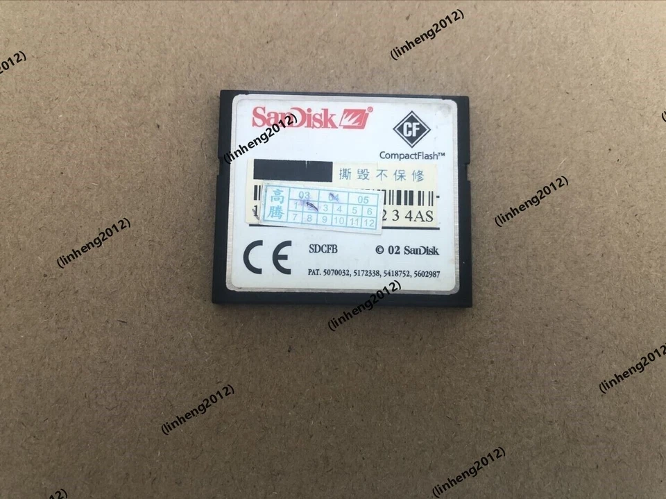 16MB Sandisk Compact Flash Card CF Memory card SDCFB - Image 2 of 2
