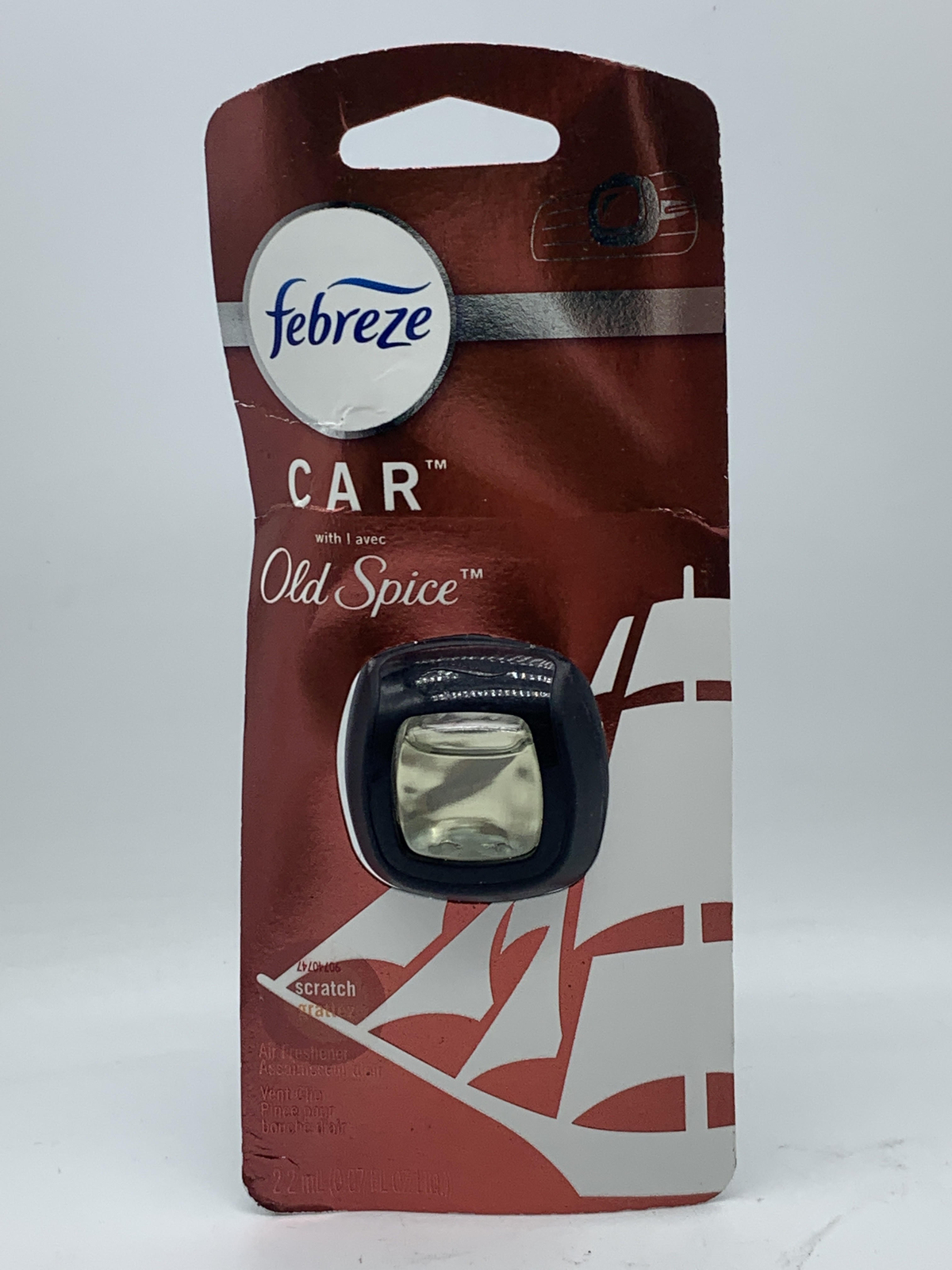 Febreze Classic Car Vent Clip Air Freshener Old Spice 1ct .07fl oz *Damaged eBay
