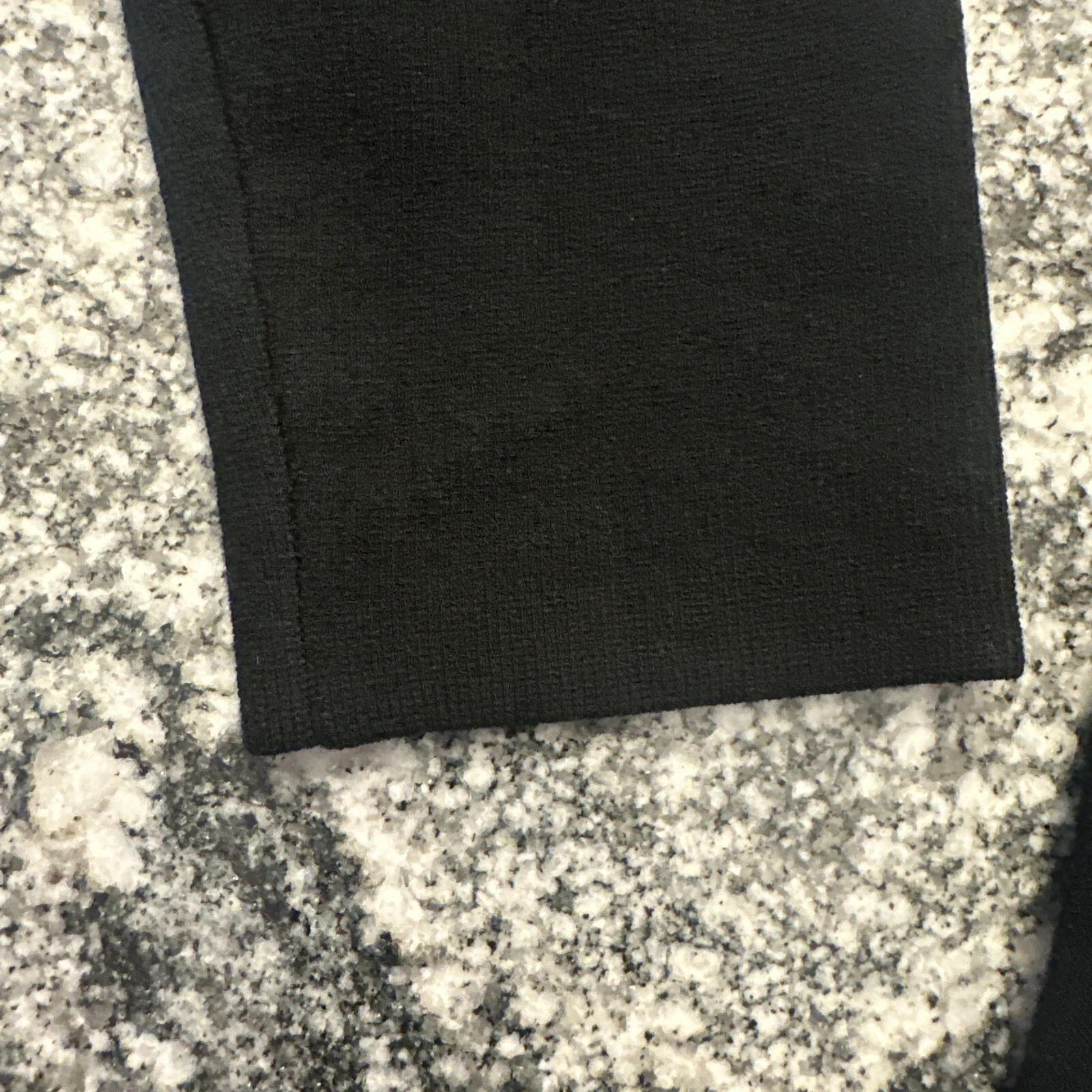 ALEXANDER WANG DONNA Bodycon Mini Abito Manica Lunga Finitura Logo Scoop M Nero