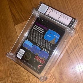 1996 Nintendo NES Gumshoe WATA 7.5 CIB Graded Black Box Game 