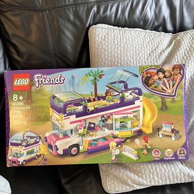 LEGO Friends FRIENDSHIP BUS 41395 MIA STEPHANIE OLIVIA NEW IN BOX AS IS