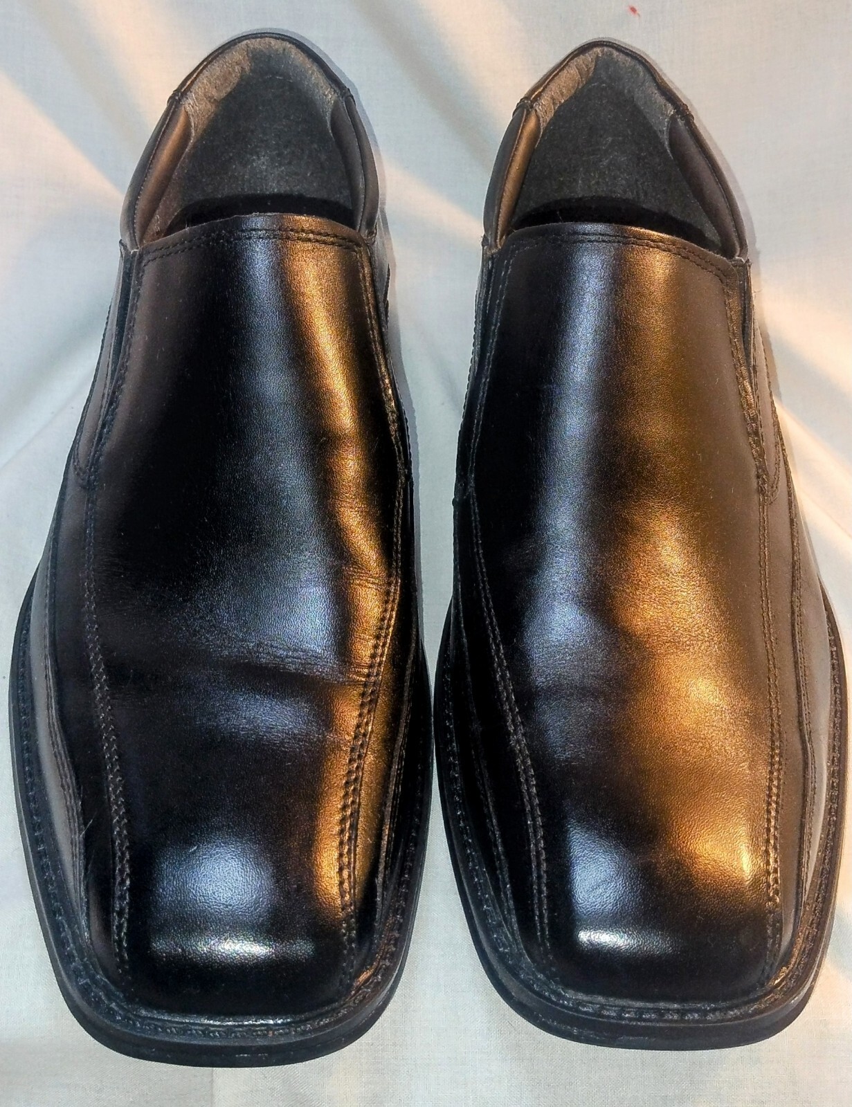 SAOLA Scarpe comode eleganti slip on Dockers Prostyle nere in pelle uomo 11 M punta quadrata