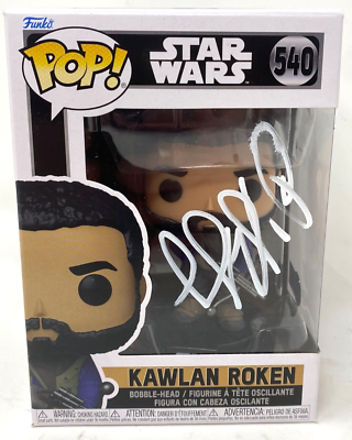 FUNKO POP Star Wars オビワン ケノービ 直筆サイン O'Shea Jackson Jr Signed Funko Pop Star Wars Kawlan Roken Obi-Wan