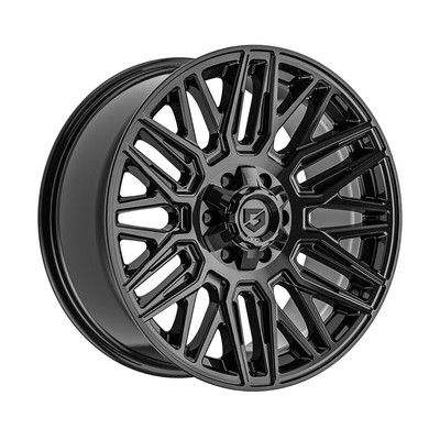 20'' Gear Off Road Edge 770B Gloss Black 20x10 Wheel 8x170 -19mm Lifted For Ford