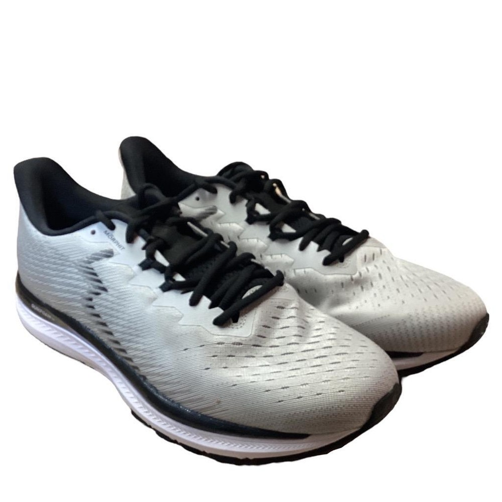 361 Degree Running Shoes Mens 13 Gray Black Kairos Carbon Plated Stability NEW