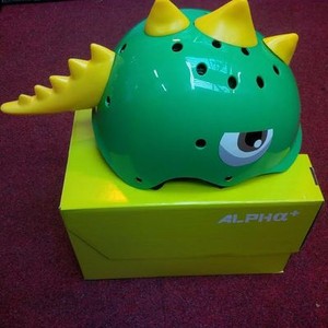 Alpha Plus Junior Dinosaur Helmet 48-54cm | eBay