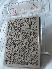 NEW Ciao Bella Papercrafting Album Chipboard Pages KVS021 Rose's 8 5/8 x 6 1/2