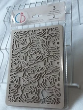 NEW Ciao Bella Papercrafting Album Chipboard Pages KVS021 Rose's  8 5/8 x 6 1/2