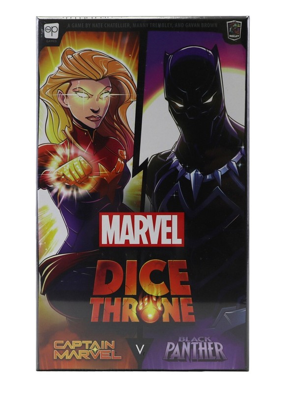 Marvel Dice Throne Captain Marvel Black Panther New Sealed