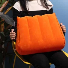 Sex Pillow with Handle Inflatable Wedage Open Leg Bondage Hand&Ankle Cuffs BDSM