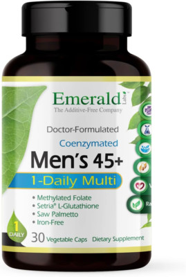 Men'S 45+ 1-Daily Multi - Made with Saw Palmetto, Lycopene & More for Heart, ...
