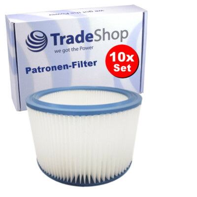 10x Ersatz Filter für Milwaukee AS 250 ECP AP 300 ELCP AS 300 ELCP AS 500 ELCP
