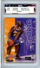 1996 Skybox Premium Basketball Kobe Bryant Rookie RC #203 AGC 10 Gem Mint