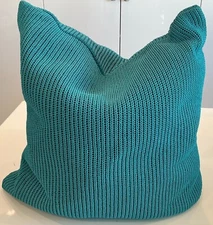 JAQUIO OUTDOOR PILLOW, WOVEN POLY YARN