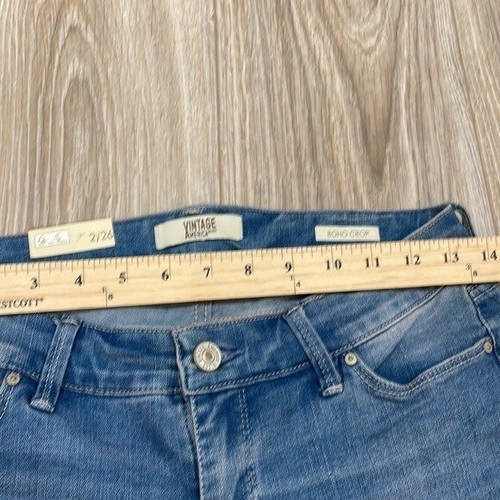 Vintage America boho crop jeans size 26 NWT - Picture 6 of 8