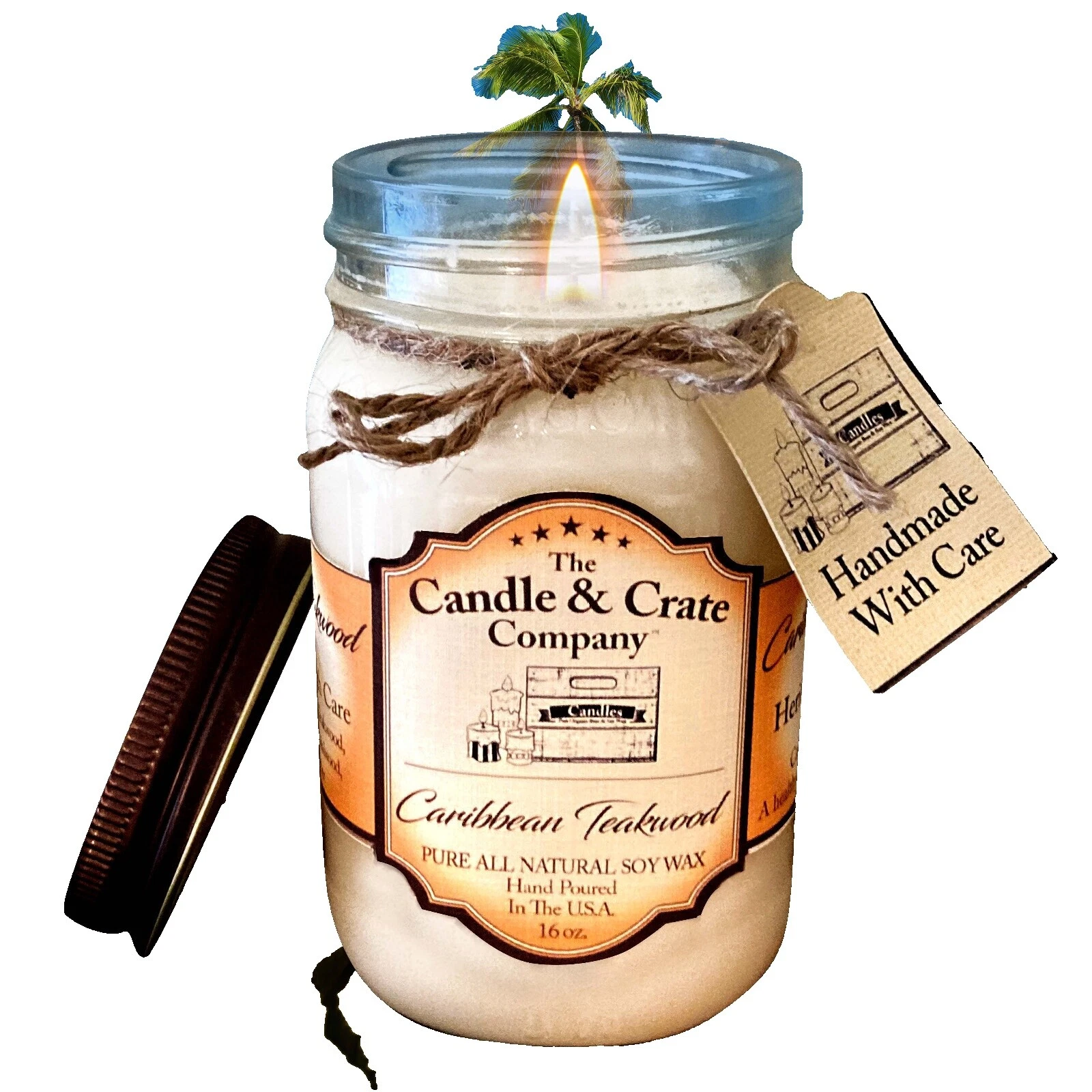 Handmade Soy Wax Scented Décor Candles