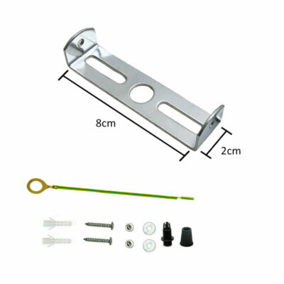 Deckenleuchte Montageplatte Bügel Deckenrose Halterung Set Zubehör