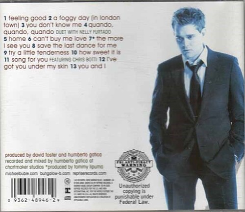It's Time ~ Michael Bublé ~ Jazz ~ CD ~ Good - Picture 2 of 2