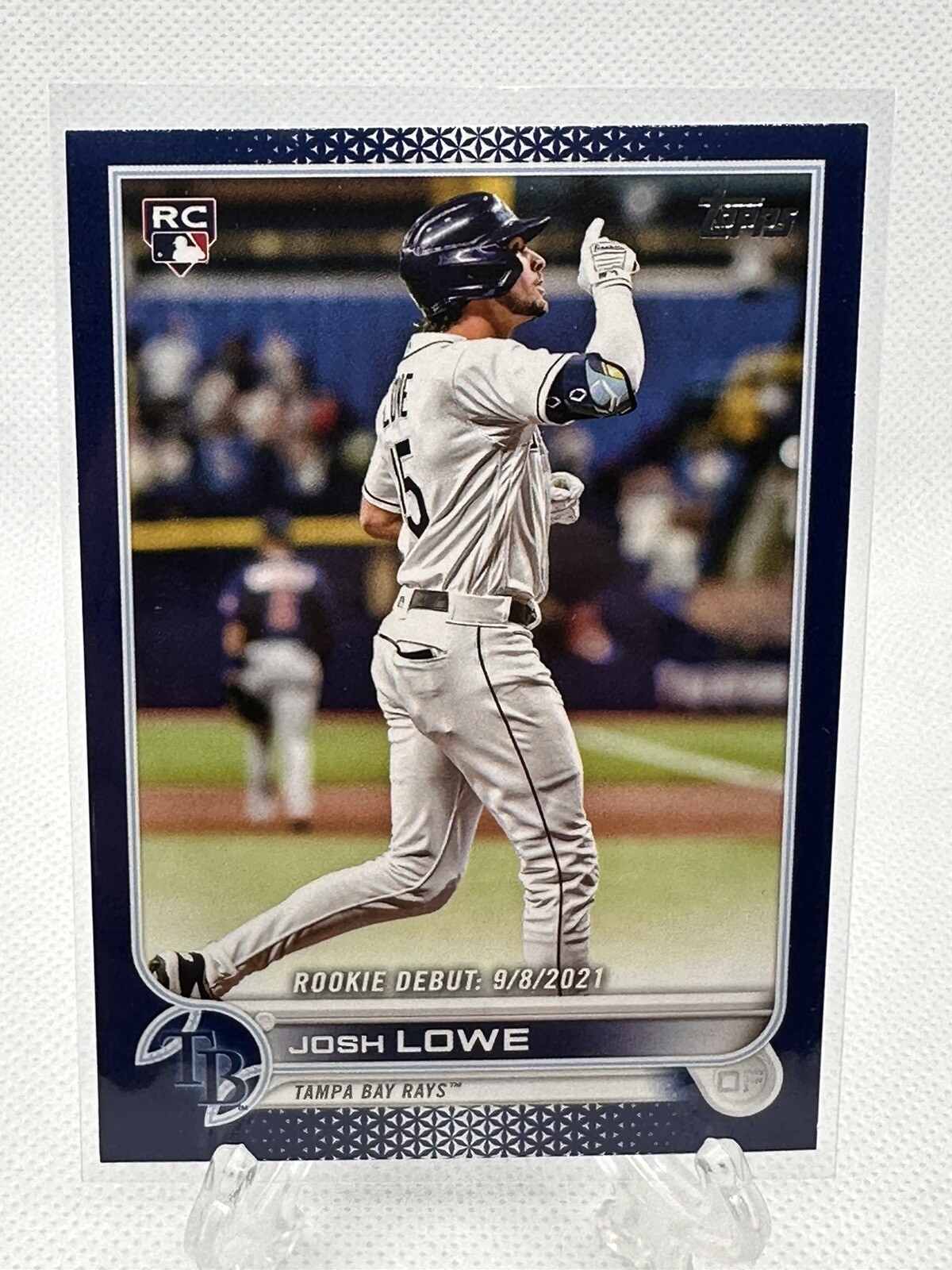 2022 Topps Update Royal Blue #US287 Josh Lowe RC Tampa Bay Rays Rookie