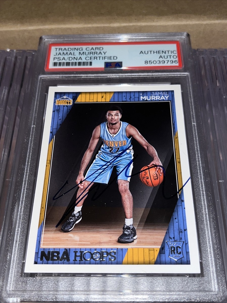 2016-17 Panini Hoops #267 Jamal Murray Signed AUTO PSA Slabbed