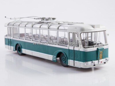 Bus magazine series (Modimio) No. 56 with model of  SVARS TBE-S trolleybus /g...