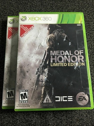 MEDAL OF HONOR LIMITED EDITION - XBOX 360 - MIT HANDBUCH - GRATIS S/H - (N)