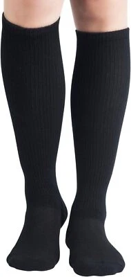 HIGH LIVING 15 Pairs Men's Sport Socks Cushion Sole Black White Grey Cotton Rich Size 6-11 ,