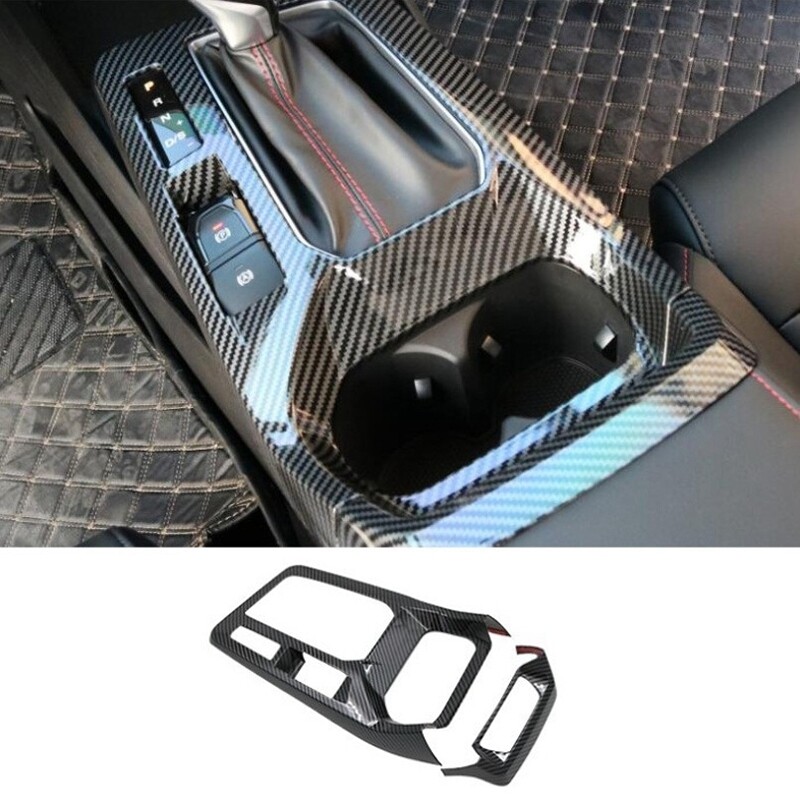 2PCS for MG 5 MG5 2020 2021 Car Central Control Gear Shift Panel Cover ...