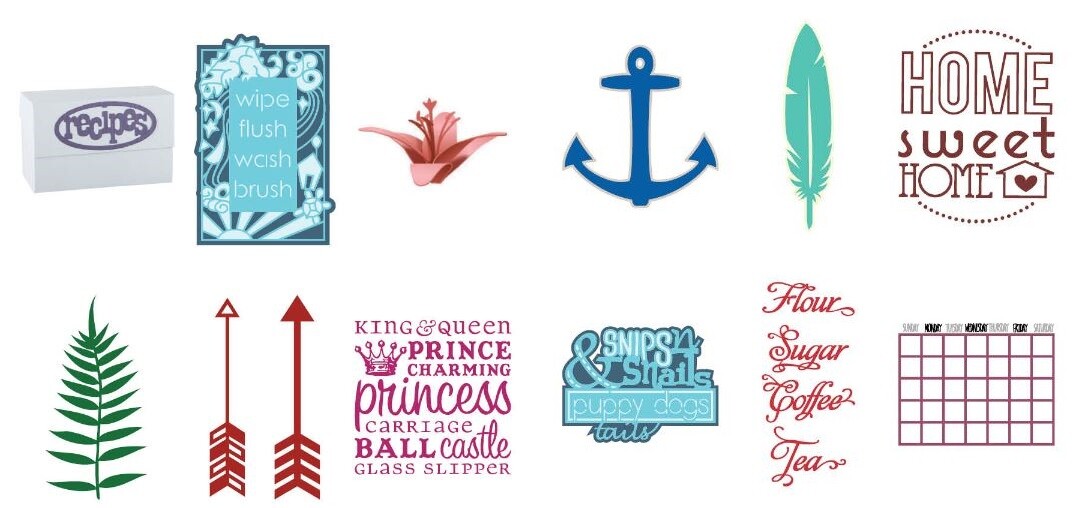 *New* Cricut BEST OF CRICUT HOME DECOR Cartridge Factory Sealed Free