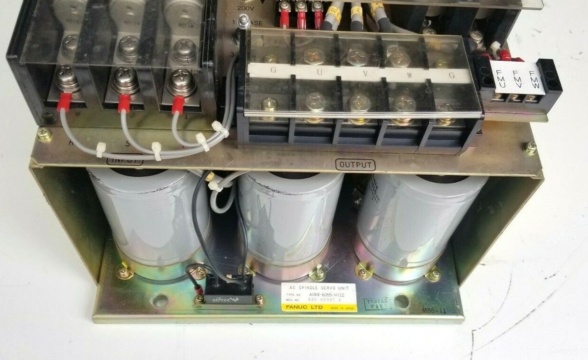 FANUC AC SPINDLE SERVO UNIT A06B-6055-H122 | eBay