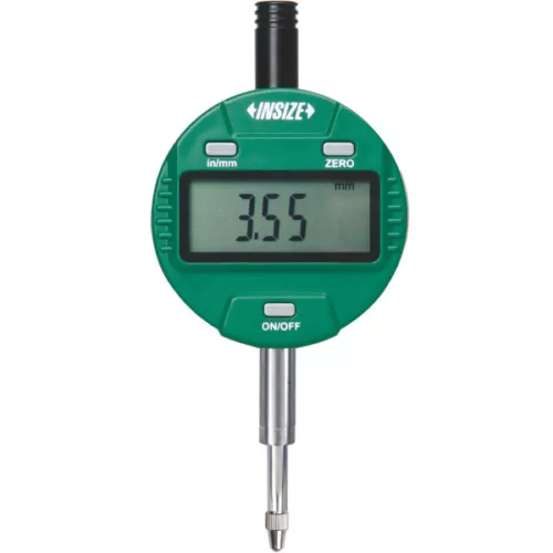 Insize DIGITAL INDICATOR, 12.7mm/0.5", res 0.01mm/0.0005", flat back (2112-10F)