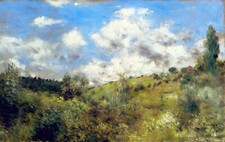 Landscape by Pierre-Auguste Renoir Giclee Fine Art Print Repro on Canvas