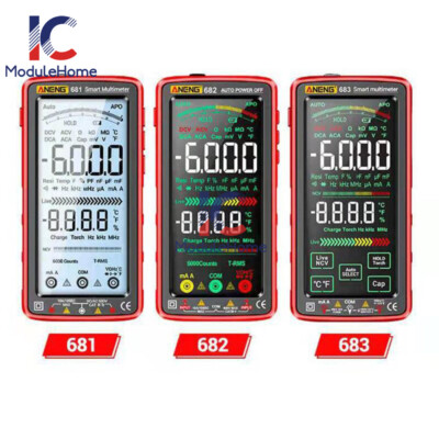ANENG 683/682/681 Smart Digital Multimeter AC/DC Capacitance Meter Diode Tester