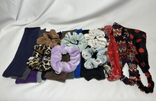 Lot Of 20 Headband And Scrunchies