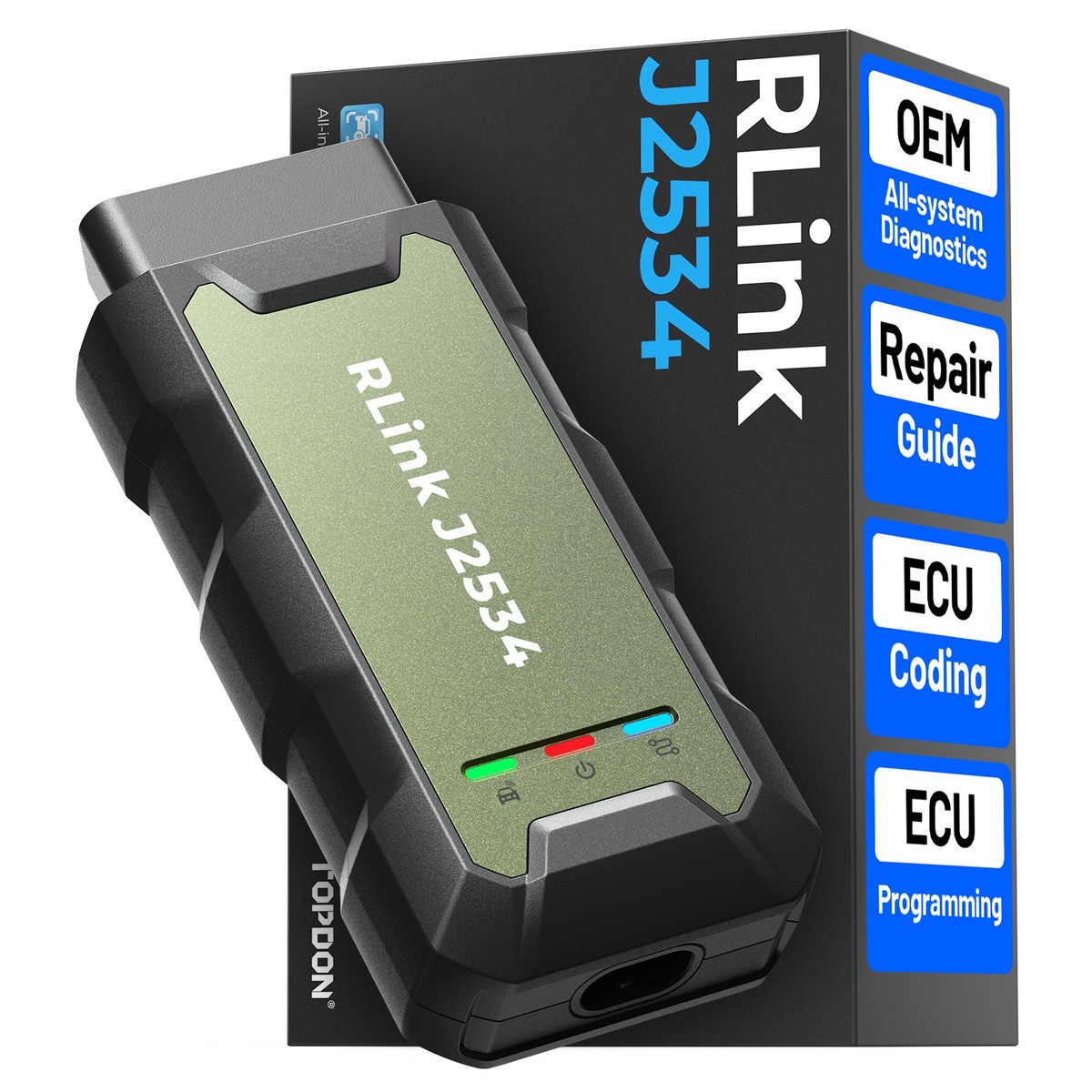 TOPDON RLink J2534 Pass-Thru Programmer OEM Reprogramming and
