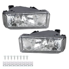Front Fog Lights Lamps Wbulbs For 2007-2015 Chevy Silverado 1500 2500 3500 Hd