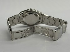 Rolex Oyster Perpetual Date Black Dial 34mm Automatic Watch 15200 7