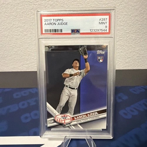 2017 Topps Aaron Judge Rookie Card #287 PSA 9 MINT