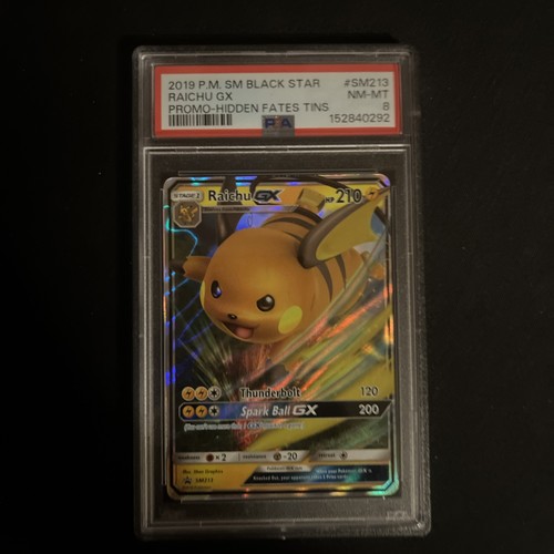 Raichu-GX graded PSA 8 for sale on eBay