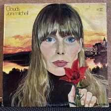 Joni Mitchell - Clouds Vinyl LP RS 6341 Reprise Records 1972 - Cleaned