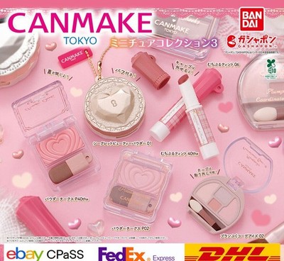 CANMAKE TOKYO Miniatur Sammlung 3 Komplettsatz 6 Kapselspielzeug