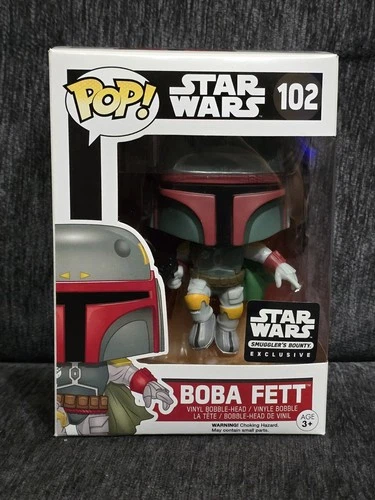 Star Wars Boba Fett #102 Funko Pop! Smuggler's Bounty Exclusive