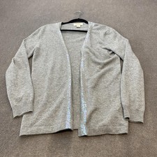 Peck & Peck Sweater Womens Large Gray Cashmer...