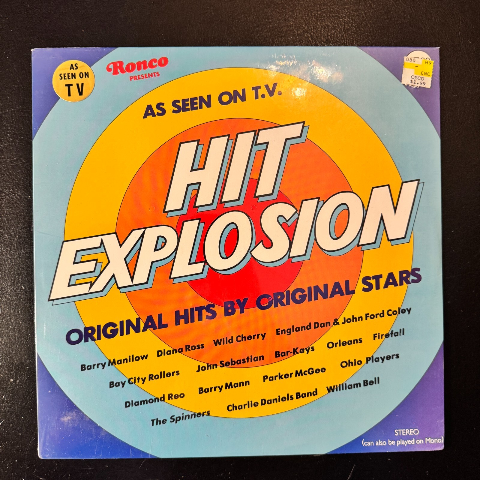 Ronco Hit Explosion Vinyl LP - 1977 - Ronco R-2130 - SEALED - Mint
