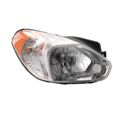 Passenger Side Headlight For Hyundai Accent 2007-2011 Halogen with Bulb(s)