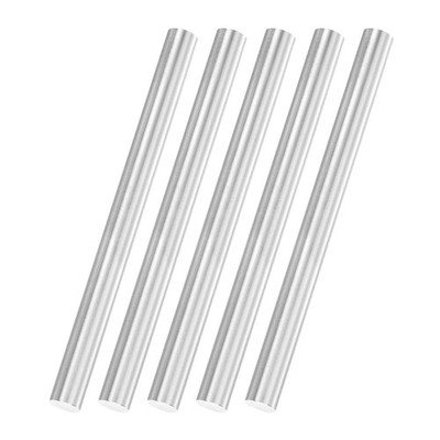 5Pcs Round Steel Rods, 7.5mm x 100mm SKD11 Steel Solid Lathe Bar Stock Tool