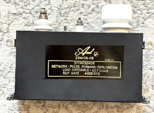 Westinghouse RADAR Pulse Forming Network Ku Band Magnetron Transformer Filter