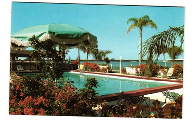 #ad The Fields#x27; Buccaneer Inn Sarasota FL vintage postcard unposted $5.95