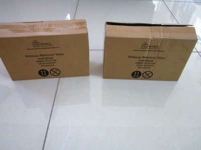2 X World Amenities Bulk Makeup Remover Wipes 500 Individually Wrapped Vitamine