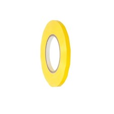 48 Rolls - 2.3 Mil Yellow Poly Bag Sealing Tape 3/8" x 180 Yards